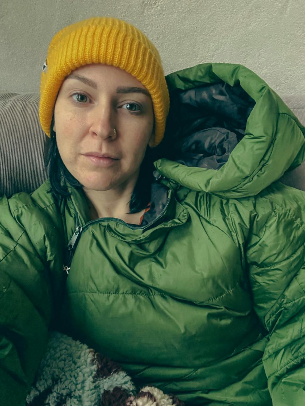 Selk'bag Original Recycled Wearable Sleeping Bag I Black Light Selk