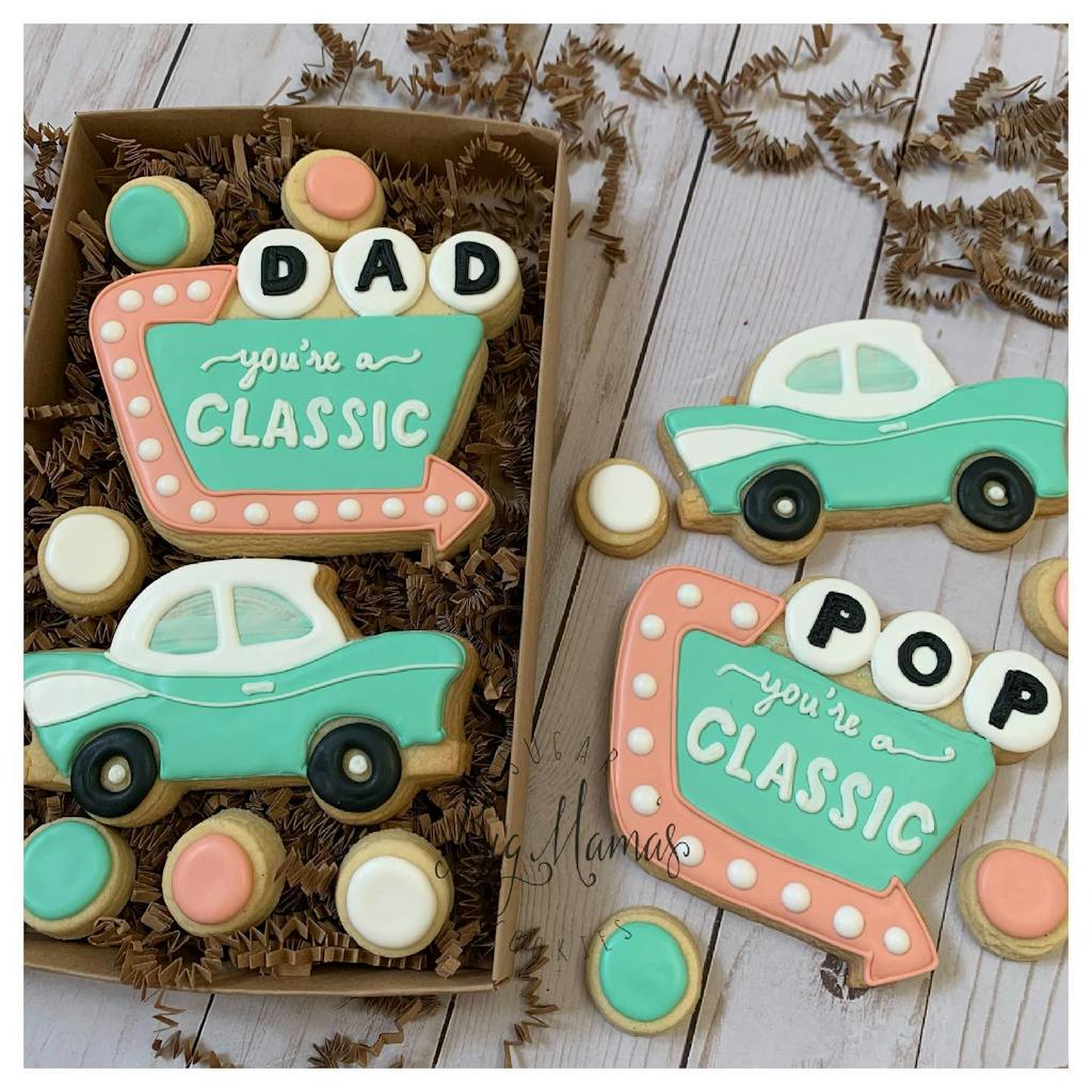 Vintage Car Cookie Cutter Semi Sweet Designs