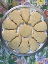 Baby Onesie & Bottle Cookie Platter Set