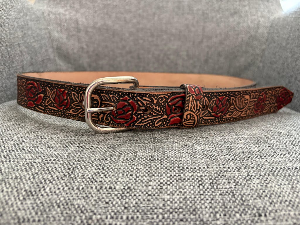 Pasek skórzany Rosas