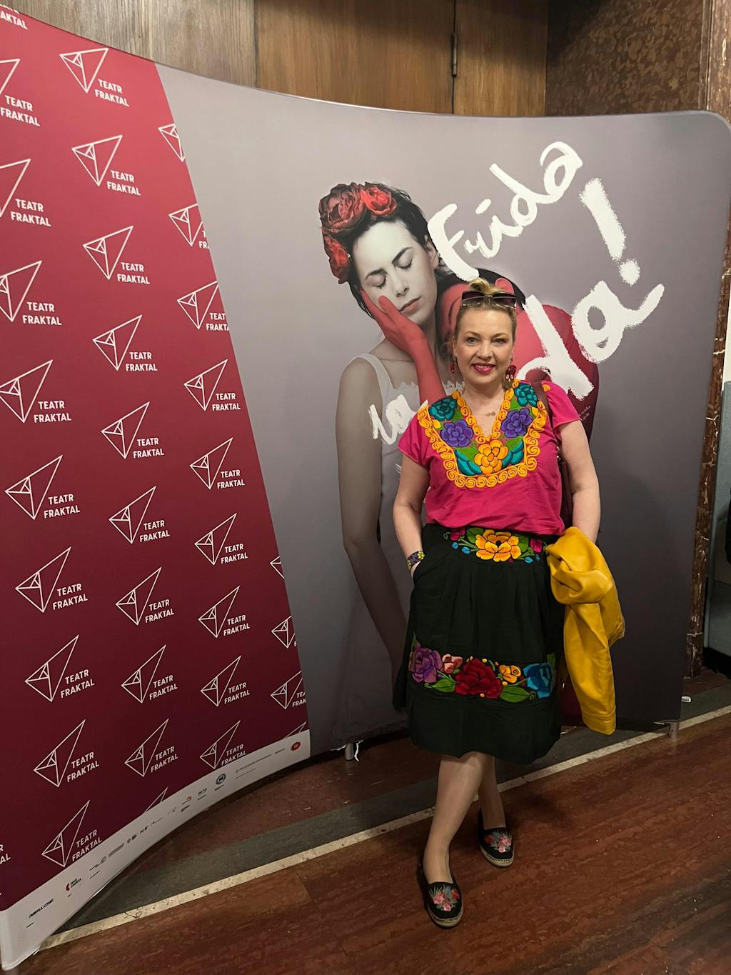 Bluzka Flores Czarna