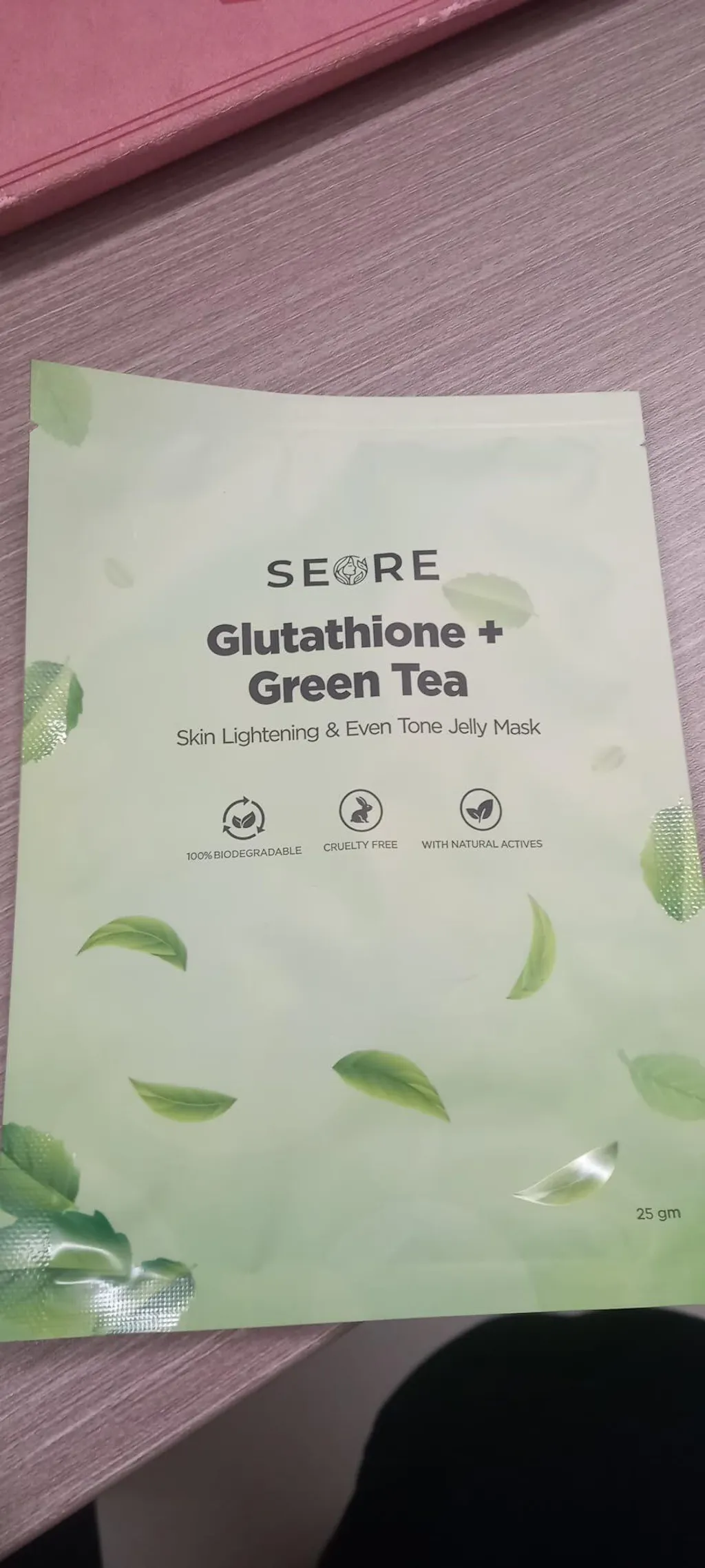 SEORE Glutathione + Green Tea Skin Lightening & Even Tone Jelly Mask SEORE Glutathione + Green Tea Skin Lightening & Even Tone Jelly Mask