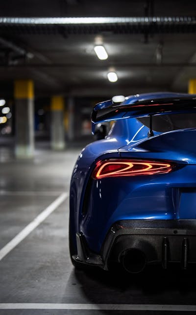 AlphaRex 20-24 Toyota Supra LUXX-Series FT-1 Style LED Tail Lights Red (Late Oct)