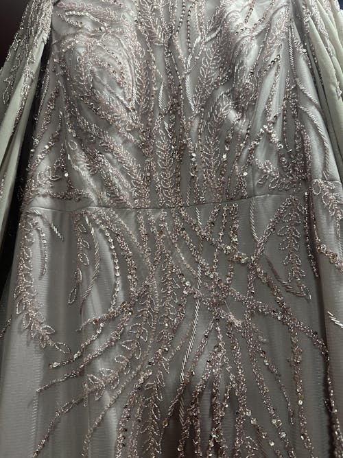 Modest Muslim Sage Green Evening Dress with Cape Long Sleeves LA72413A