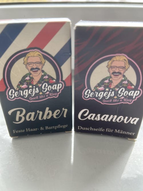 Barber - Festes Shampoo für Haare & Bart