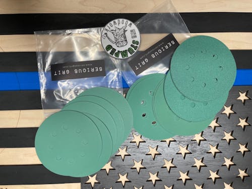 Sanding Disc Sample Packs (10 discs each)