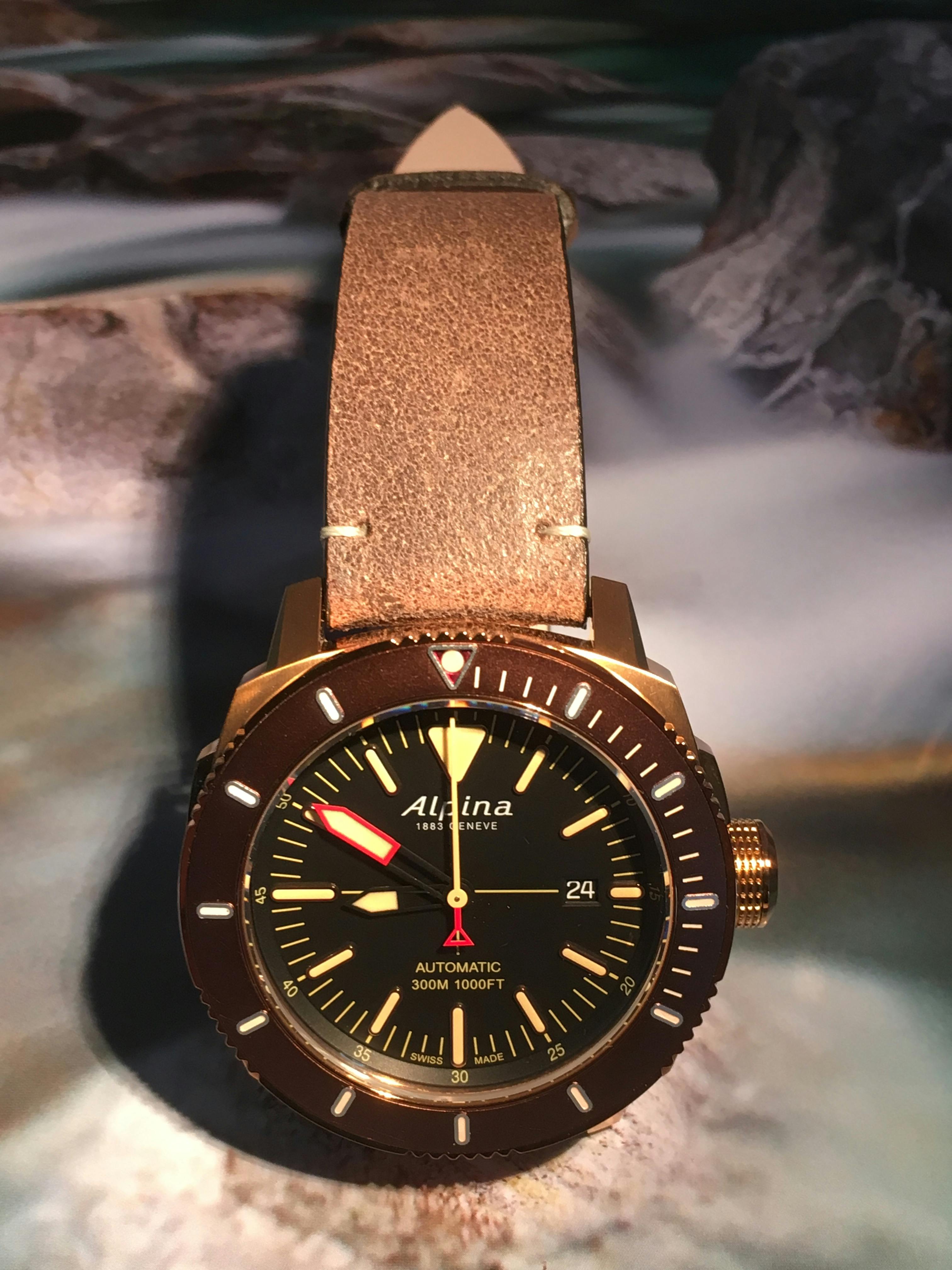 Alpina Seastrong Diver 300 AL-525LBBR4V4 - SeriousWatches.com