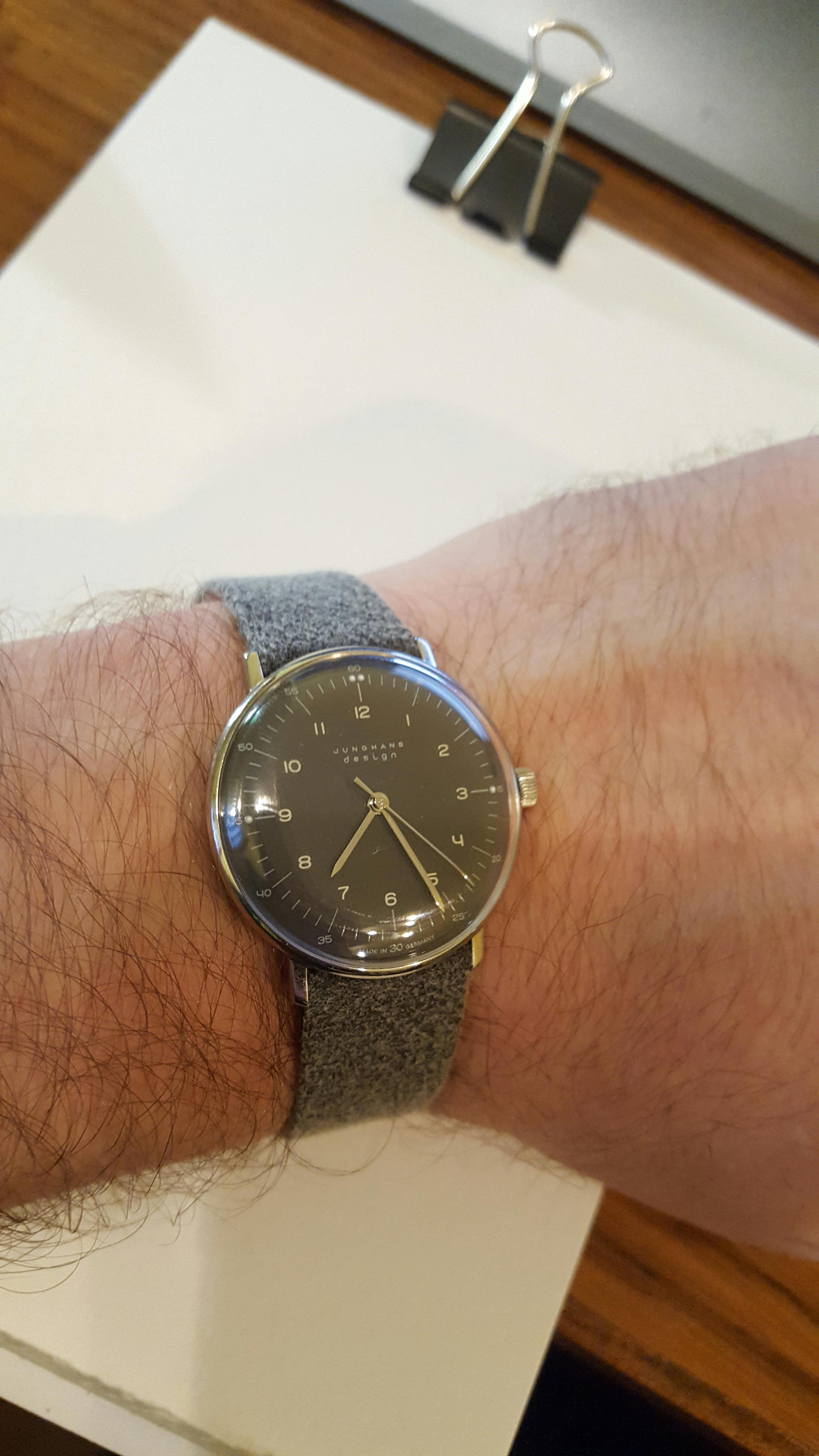 original max bill watch