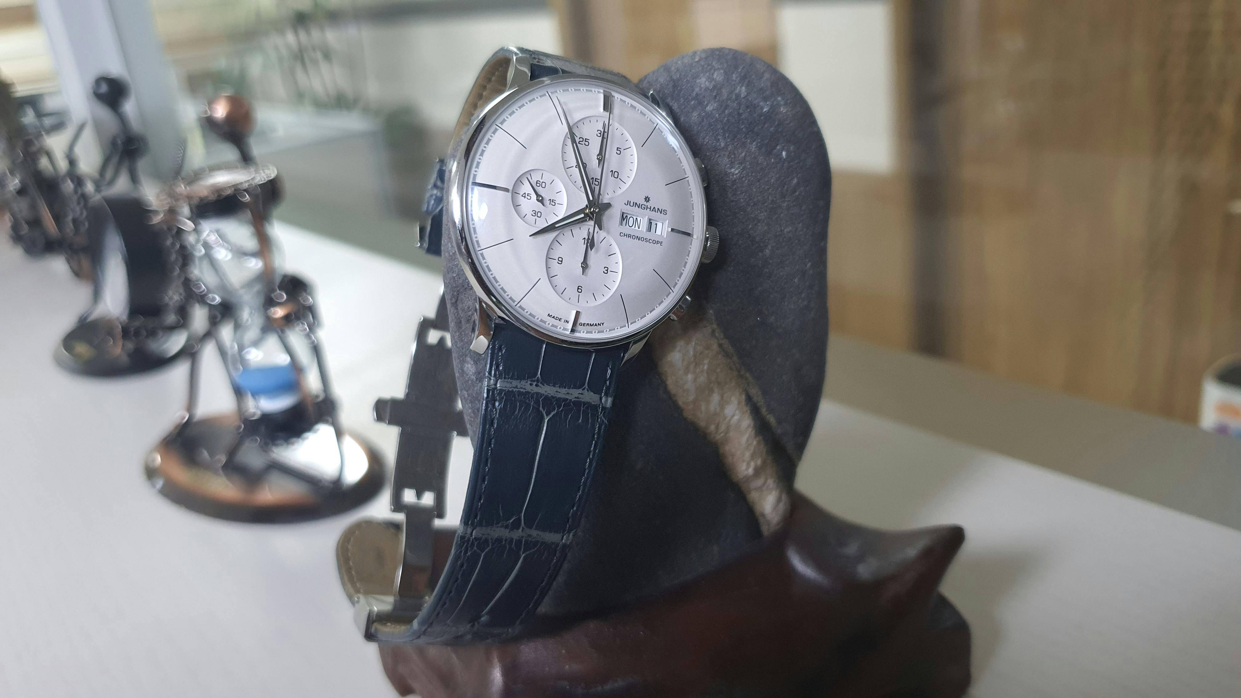 Junghans Meister Chronoscope Terrassenbau Steel Limited Edition