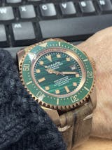 OceanX Sharkmaster Bronze SMB543 Malachite Limited Edition