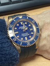 OceanX Sharkmaster Bronze SMB542 Lapis Lazuli Limited Edition