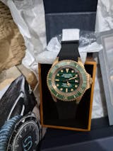 OceanX Sharkmaster Bronze SMB543 Malachite Limited Edition
