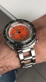 Squale 2001 Reverse Orange 2001BKOR.AC (Pre-owned)