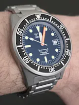 Squale 50 Atmos 1521 Black Blasted Bracelet 1521BKBL.SQ20S