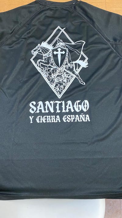 Camiseta de Caballería española
