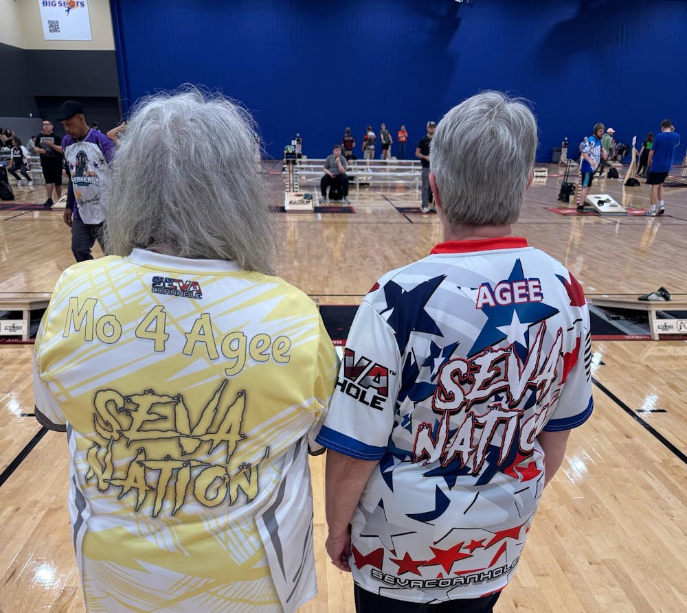 Yellow Light Scratch Personalized SEVA Cornhole Jersey