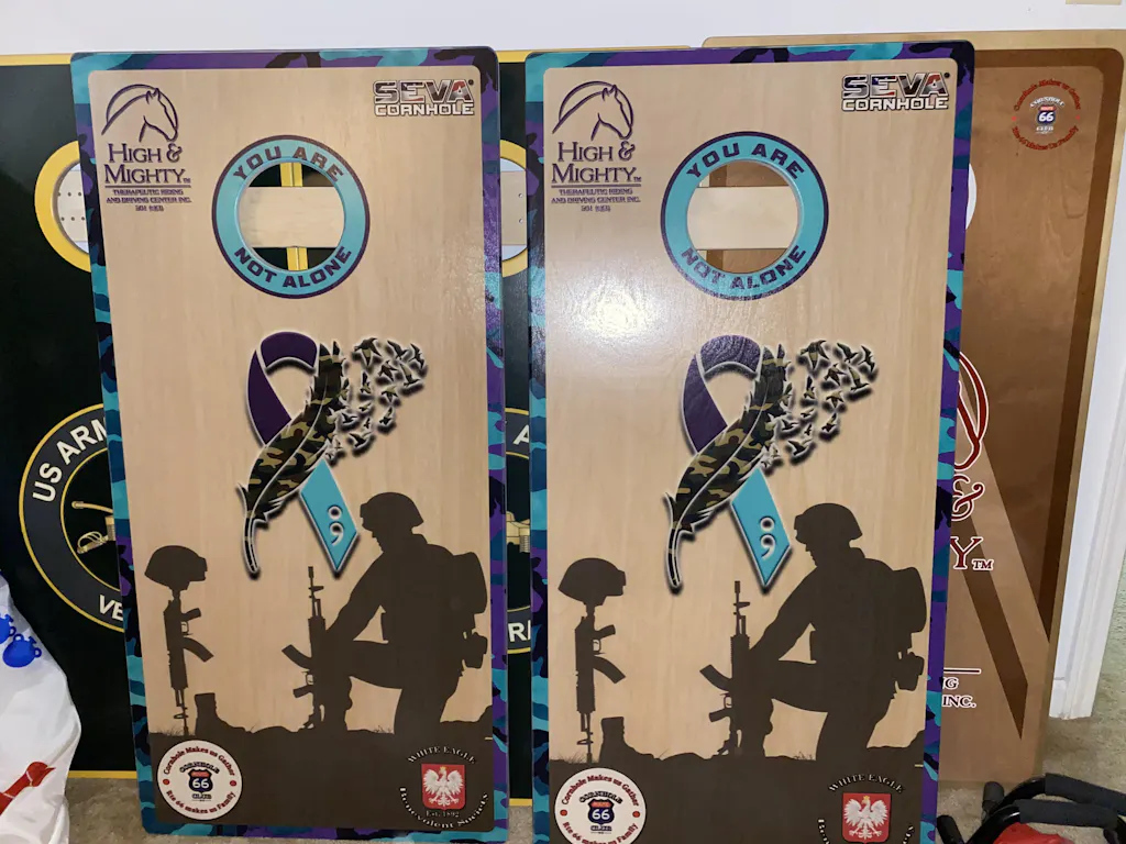 Customized Cornhole Boards
