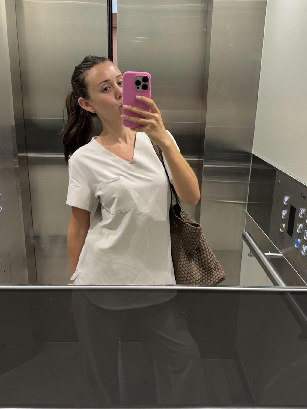 Lounge Leg Scrub Pants Silk Sand