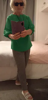 Stripe Cotton Viscose Jacquard Fabric in Emerald Green