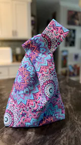 PDF Sewing Pattern Japanese Knot bag + Bonus Project for beginner | Youtube tutorial + Written instructions
