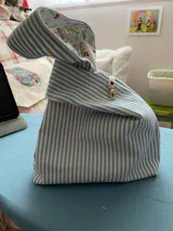 PDF Sewing Pattern Japanese Knot bag + Bonus Project for beginner | Youtube tutorial + Written instructions