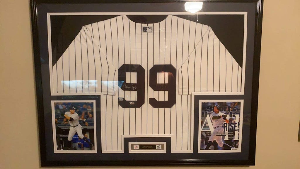 XLarge Double Matted Jersey Display Frame