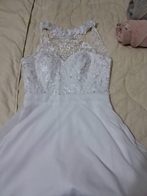 PERFECT Bohemian Chiffon Wedding Dresses For Women Simple O-Neck Backless Sleeveless A-Line Bridal Gowns Beach Custom Made