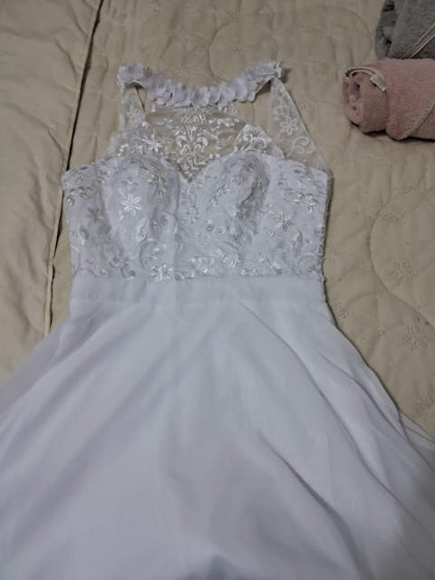 PERFECT Bohemian Chiffon Wedding Dresses For Women Simple O-Neck Backless Sleeveless A-Line Bridal Gowns Beach Custom Made