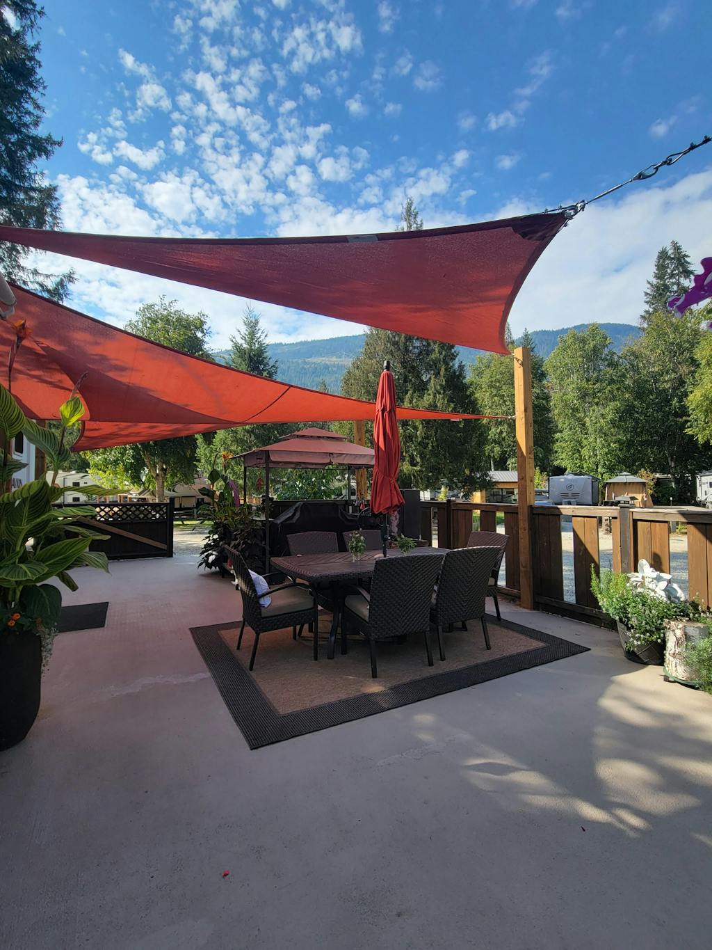 Standard Sized Triangle Shade Sail Shade Sails Canada