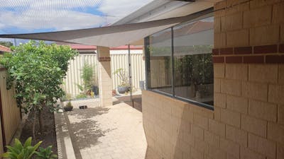 Grey Right Angle Triangle Shade Sail