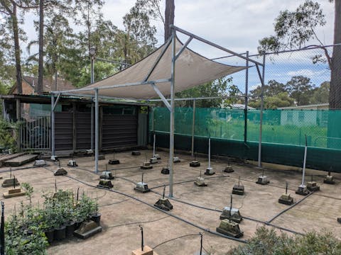Grey Rectangle Shade Sail