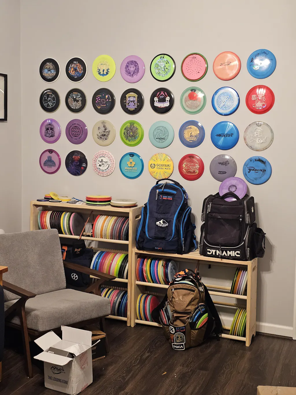 Customizable Disc Golf Storage Rack | 15-250 Discs | Free Laser Engrav ...