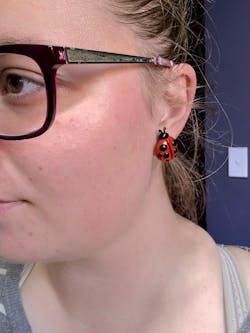 Ladybug Studs