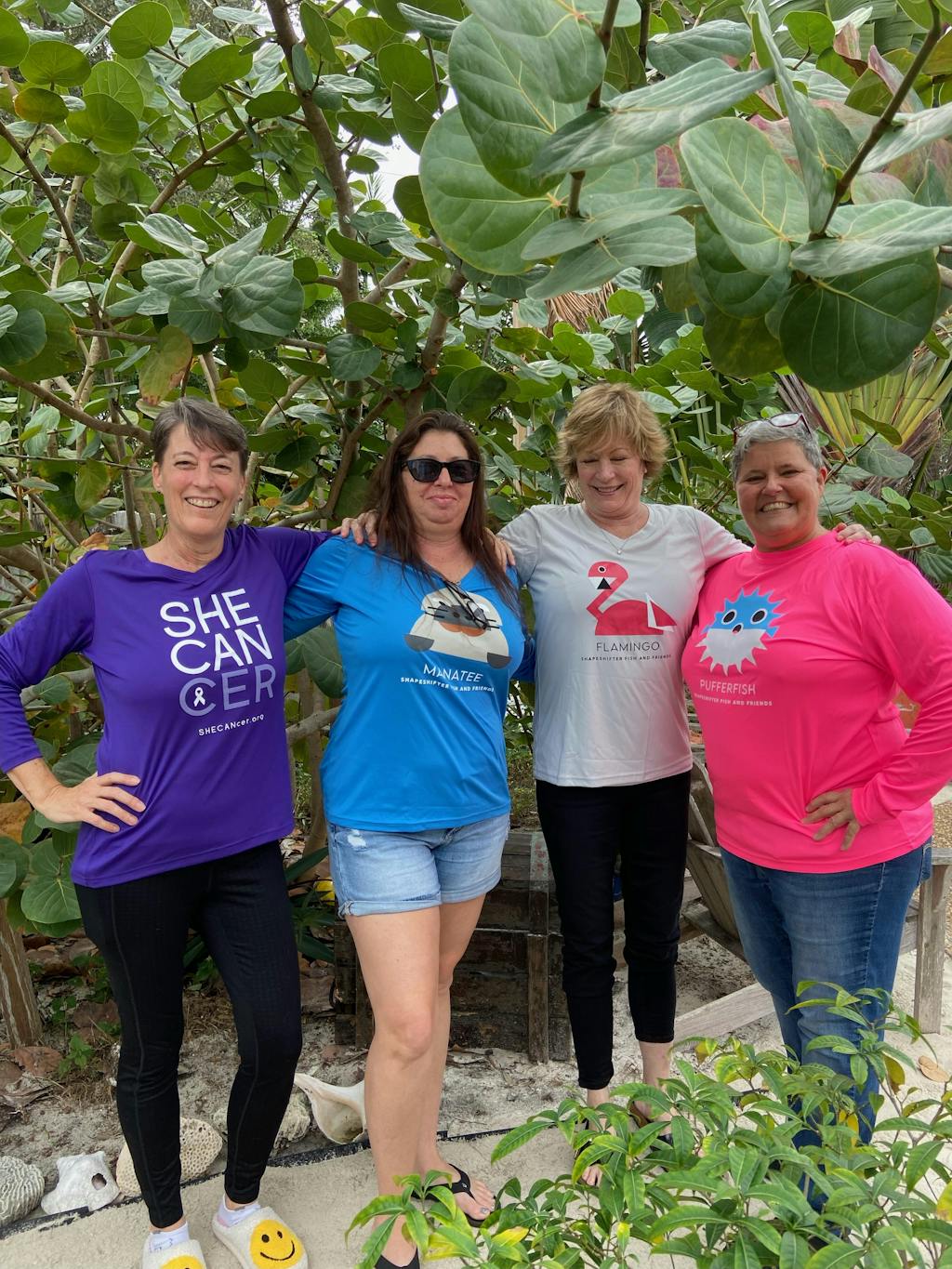 Columbia Blue Manatee UPF50+ Ladies V-Neck Sun Shirt