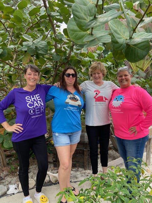 Columbia Blue Manatee UPF50+ Ladies V-Neck Sun Shirt