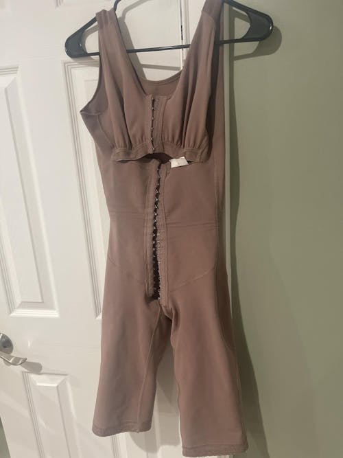 Delie Fajas Knee Length Full Body Suit Shapewear