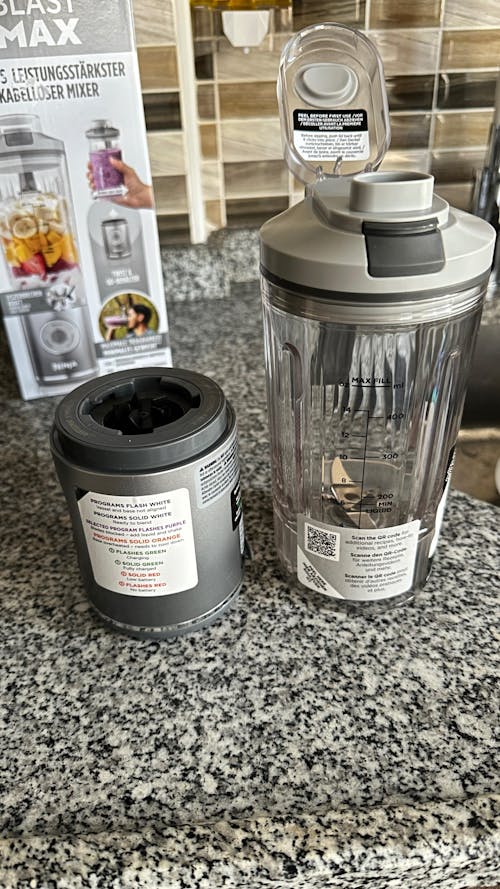 Ninja Blast Max Taşınabilir Blender - Gümüş