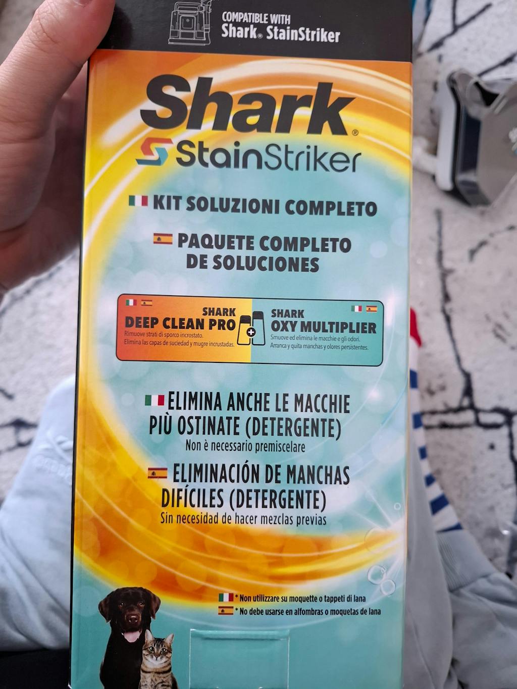 Shark Stainstriker Temizleme Solüsyon Paketi 473 ml/946 ml