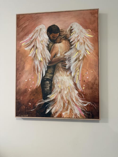 He is the Angel (Canvas Print)