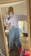 Manhattan Jumper - Pink Stripe