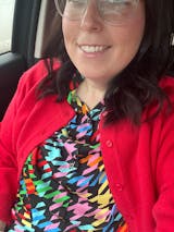 Brixton Shirt - Rainbow Houndstooth