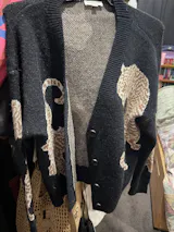 Tiger Knit - Black
