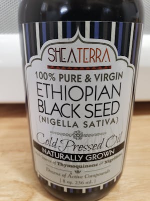 100% Pure Egyptian Black Seed Oil - Extra Virgin  8 oz. (Certified Organic, Cold Pressed)