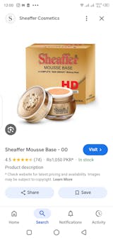 Sheaffer Mousse Base