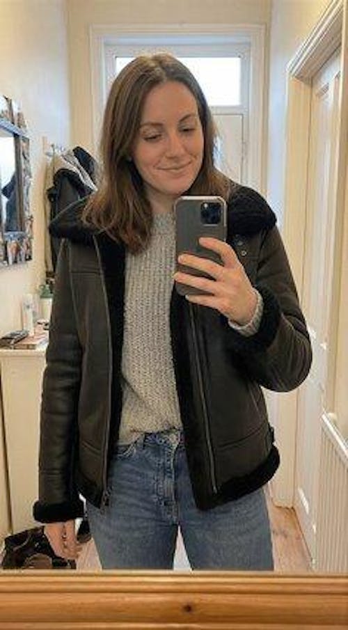 Airborne B3 Real Shearling Bomber Jacket