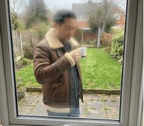 Hunter Classic Shearling B-3 Bomber Jacket