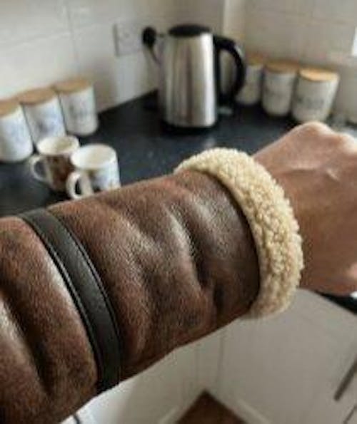 Hunter Classic Shearling B-3 Bomber Jacket