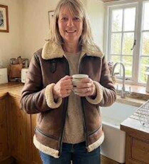 Hunter Classic Shearling B-3 Bomber Jacket