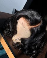 Short Bob Body Wave Highlight Human Hair T Part Lace Closure Wigs – Sheer  Beauté & Jewelry