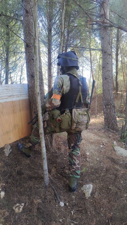 TG FAUST style SF Body Armor with back pack